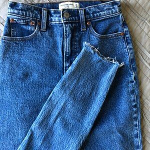 Abercrombie & Fitch "The Skinny" High Rise Jeans